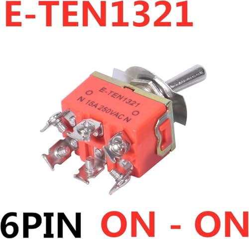 Interrupteur à bascule 15A 250V durable pour vos projets électriques - 4