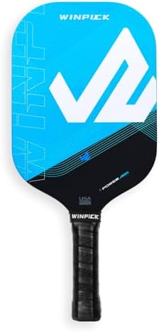 Thermoformed T700 Raw Carbon Fiber Pickleball Paddle Spin Textured Surface With Foam Edge Ergonomic Grip