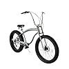 Tracer Avalon Beach Cruiser Bike for Adults, 26/29 Inch Wheels, 3.0/4.0 Fat Tire,1/7 Speed, Complete Cruiser Bike. (7 Speed Matte Grey, 26''x4.0 Tire) #1