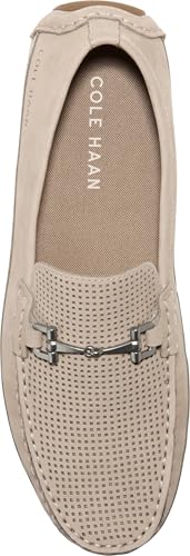 Cole Haan Men's Wyatt Bit Drivers Driving Style Loafer, LT Sesame NBK/Gum, 113