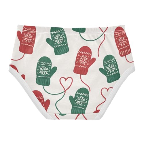 Girls' Cotton Panties Briefs Underwear for Young Girls Mittens2