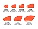Purrdy Paws Soft Nail Caps for Dog Claws Orange X-Large