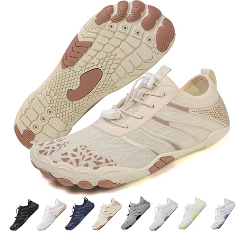 Image of Hike Barefoot Shoes Women Men Pro Water Footwear Wide Toe Box Non-Slip Unisex Athletic Outdoor Running Shoes