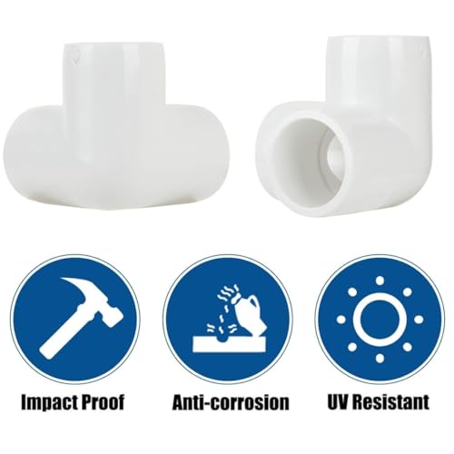 Image of HPF UPVC 3 Way ELBOW 3 /4 inch Inch HEAVY FITTINGS (3 WAY ELBOW -3 /4 inch INCH, 3)