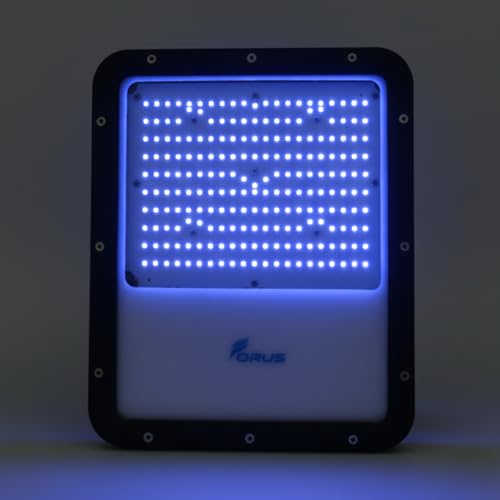Image of Forus 150W Blue Color Flood Light Outdoor LED Waterproof Decorative Focus Lamp for Home Garden Events Security Terrace Landscape Pathway Building Festival Stage Party Celebration Lighting - 1 Pc
