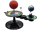 Modelo de juguete del sistema solar, juguete del sistema solar de 3 planetas para niños Kit de modelo del sistema planetario Conjunto de bola de luz astronómica