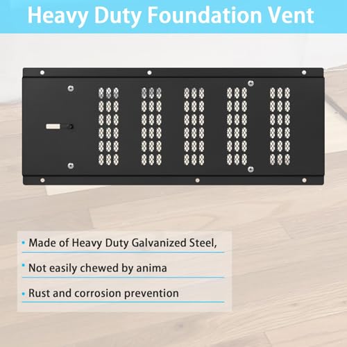 Grille de ventilation vide sanitaire haut de gamme avec écran de sécurité durable - 5