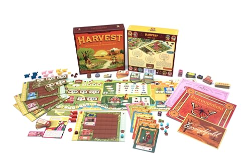 Keymaster Games Harvest juego de mesa estratégico miniatura 3
