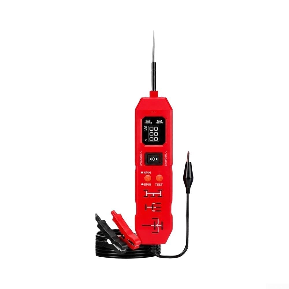 Automotive Circuit Tester 4/5-Pin für relais LED-Licht Automotive(red)