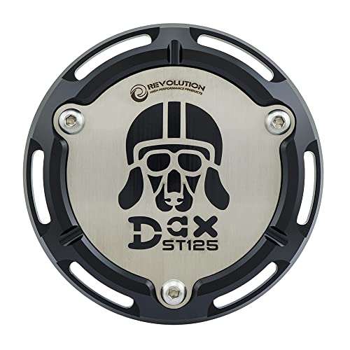 GTR REVOLUTION z__bNX DAX125 {[V GWJo[R/REVOLUTION Engine Cover R For HONDA DAX125 ST125 JB04 (Black)