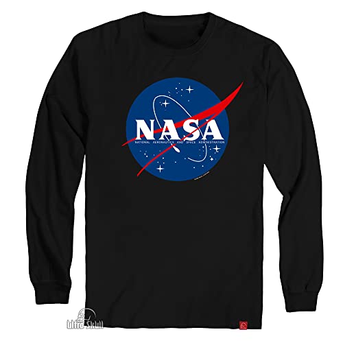 Camiseta Nasa Geek Astronomia Aeronautics Manga Longa