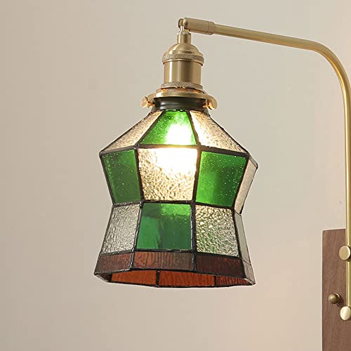 Luces de pared ajustables de gama premium con acabado en latón y vidrio 5