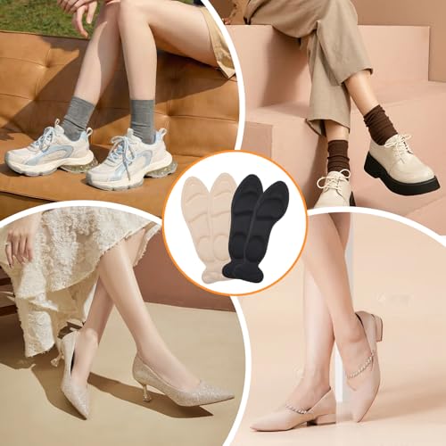 2 pares de plantillas para tacones altos para mujer miniatura 4