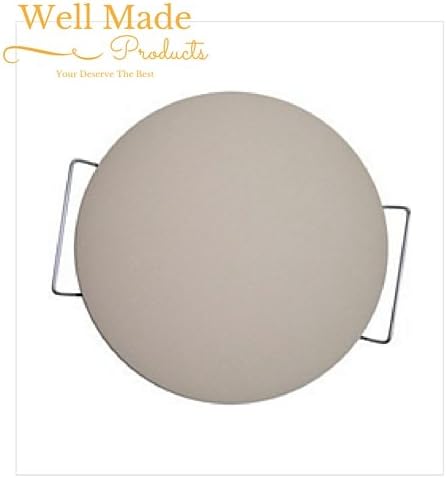 Pizza Stone 15 Inch Round Ceramic Pizza Baking Stone