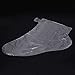 Noverlife 200PCS Clear Plastic Disposable Booties, Paraffin Bath Liners for Pedicure Hot Spa Wax Treatment, Thermal Paraffin Wax Therapy Foot Covers Protector Liners