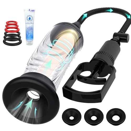 Update Penis Pump Masturbator Sex Toys - Penis Extender Male Mastuabors Toys for Penis Enlargement Male Sex Toy Penis Enlarger Sex Machine for Penis Extension Adult Toys Sex Toys4mens UK