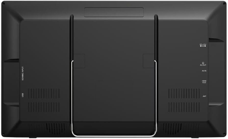 Tyler TM711-15 15.6" Portable LCD HD TV Television and Monitor HDMI USB SD MMC Built in Speakers AC/DC Built in Stand