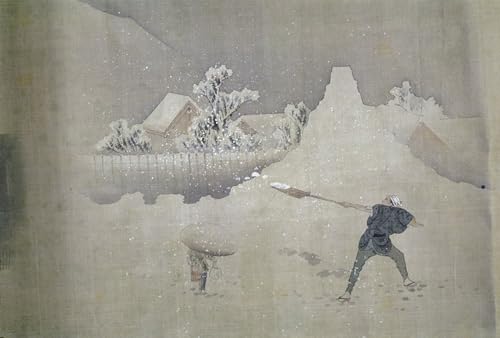 Toile Mont Fuji Hokusai Grand Format pour Mur Vide