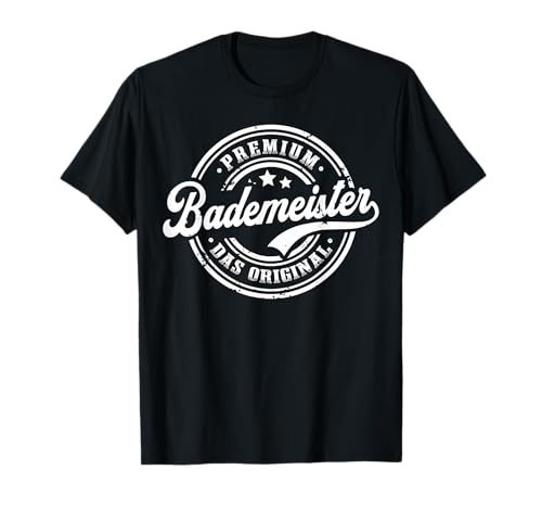 Bademeister Original Lustiges Rettungsschwimmer T-Shirt