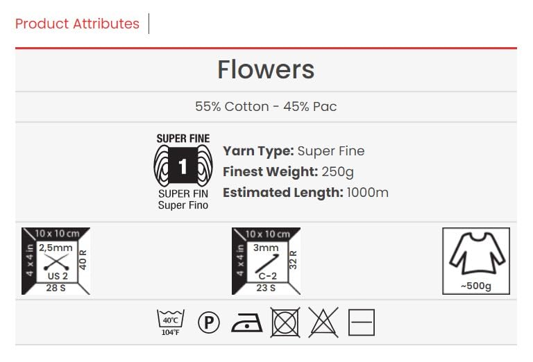 Yarn Art YarnArt Flowers Yarn 55% Cotton 45% Acrylic 250gr 1094yds Multicolor Cotton Yarn Rainbow Crochet Yarn Spring Summer - 1 Fine Sport Skein (300)