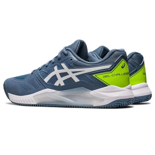 Foto von Asics 1041A221 - Gel-Challenger 13 Clay 400 Steel Blue/WH Midnight/Silver Gr. 10,5