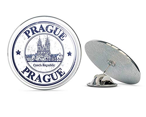 Prague Czech Republic Round Metal 0.75