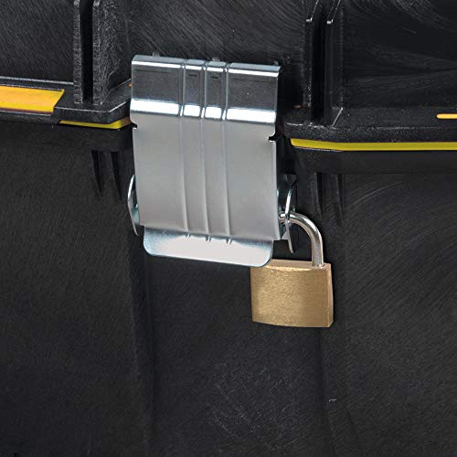 Stanley Fatmax Waterproof Toolbox Storage With Heavy Duty Metal Latch, Portable Tote Tray For Tools And Small Parts, 23 Inch, 1-94-749 #TOP4