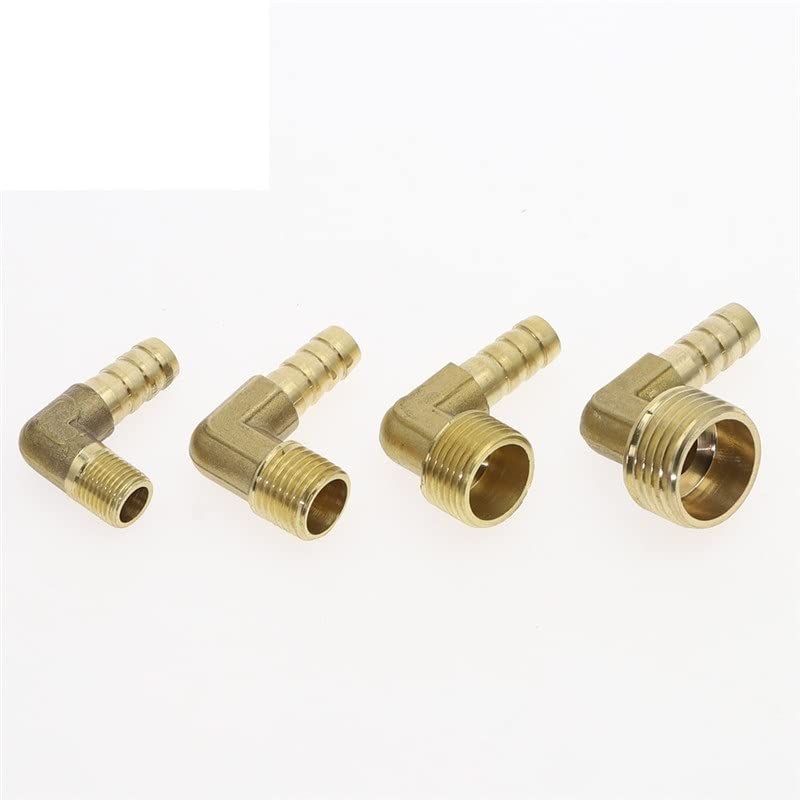 Raccordo A Gomito In Acciaio Inox 304 - Filetto Maschio BSP X Tubo Barb - Connettore Pneumatico