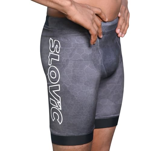 Image of SLOVIC Swimming Shorts for Men | Swimming Costume for Men | Swim Trunk, Boys Swim Suit for Boys Easy Adjustable, Breathable, Quick Drying Shorts, Running