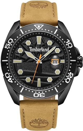 Montre-bracelet Timberland CARRIGAN TDWGB2230601 en acier et cuir de qualite superieure