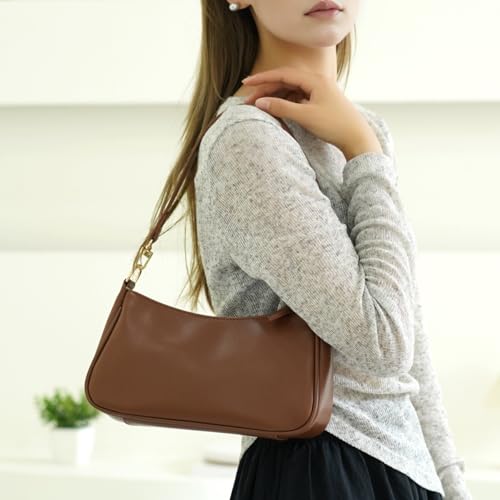 Image of Shoulder Bag for Women with 2 Removable Straps and Zipper Closure Crossbody Bags Clutch Tote HandBags Purses | with 2 Removable Straps