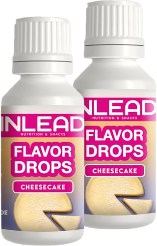 INLEAD - Flavor Drops (2x 30ml, Cheesecake - Tarta de Queso)