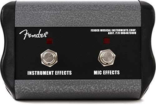 Fender 2-Button Footswitch Acoustasonic Ultralight For Various Fender Acoustasonic Amps