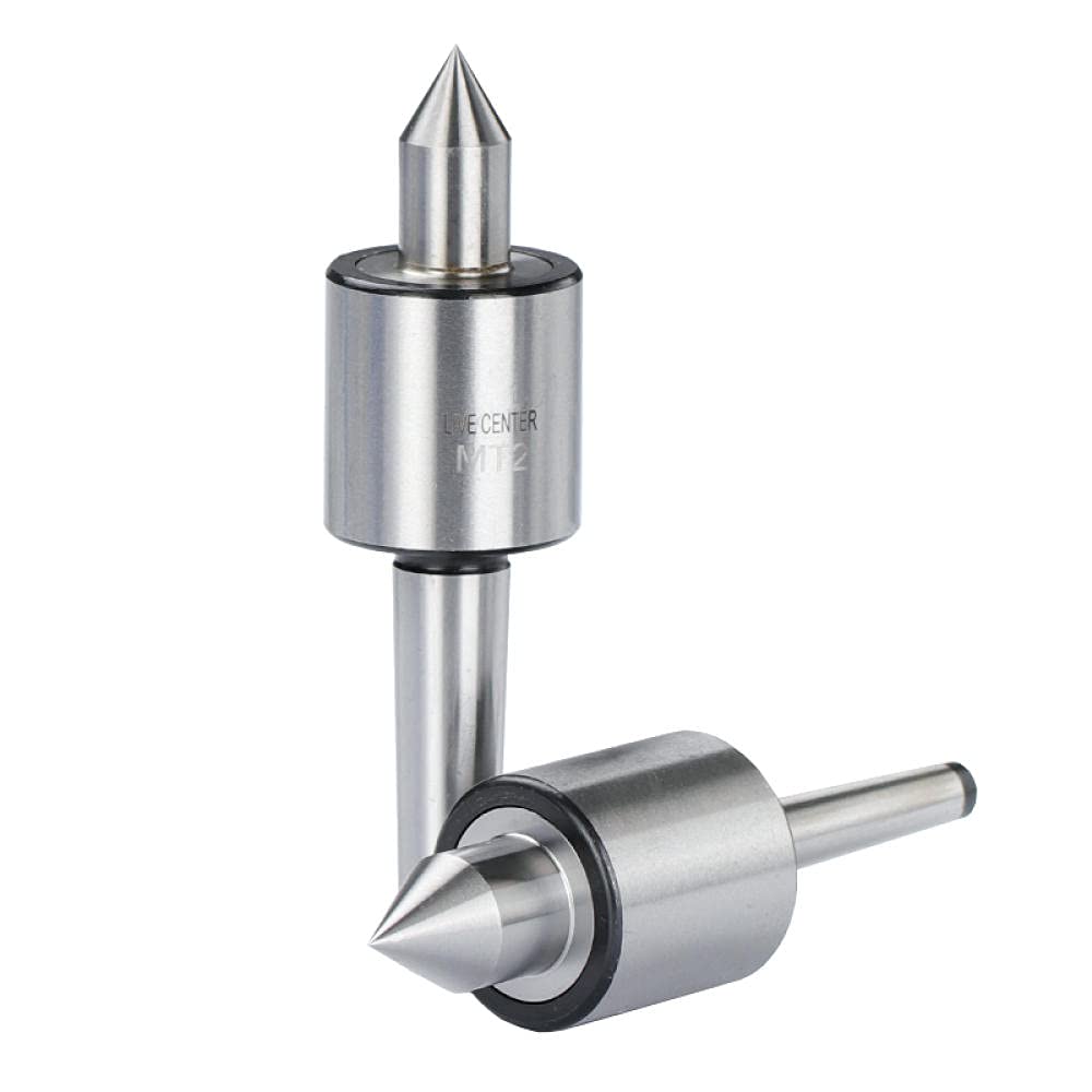 1 pièce dé à coudre rotative centrale enfichable de précision MT1 MT2 MT3 MT4 accessoires de tour rotatif à bois multifonctions-Cosse rotative MT2