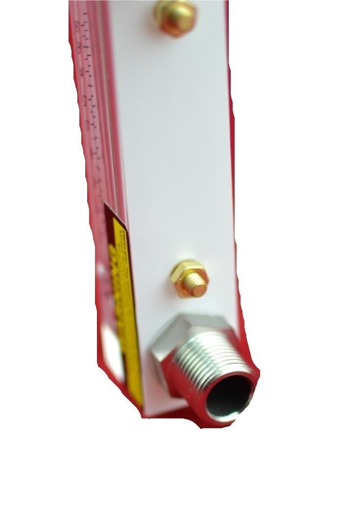 LZM-25 flowmeter(flow meter) without control valve and male 1"BSPT or NPT stainless steel fitting(2-15GPM 10-50LPM)