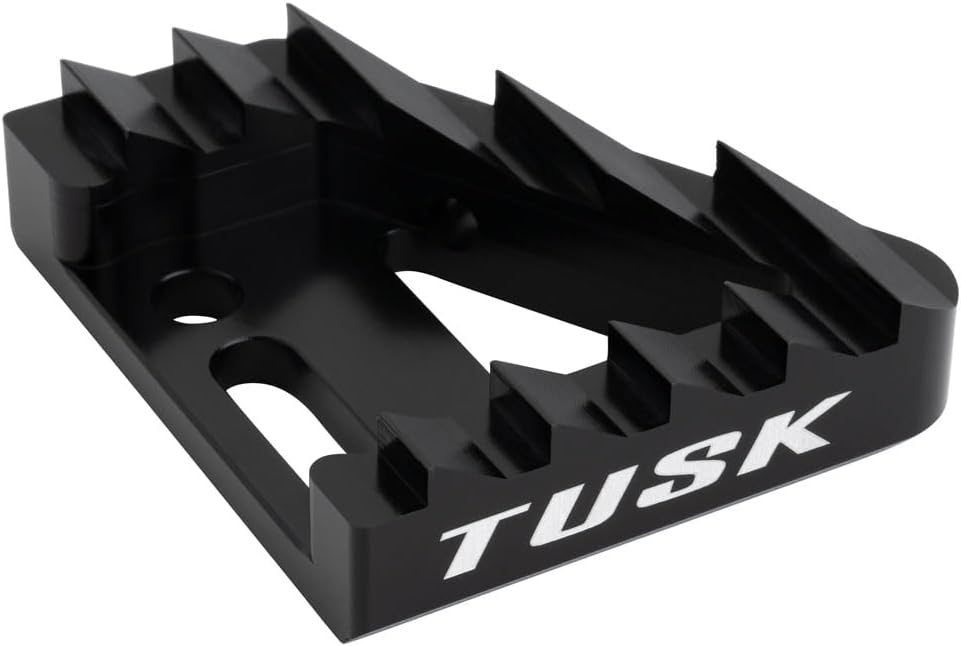 TUSK Brake Pedal Replacement Tip Compatible with KTM 300XC 2006-2014/300XC-W 2006-2015/350SX-F 2011-2015/450XC-F 2008-2015/450XC-W 2007-2016 (Black)