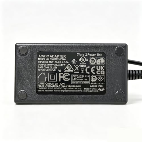 Adaptateur transformateur 29V 1,8A-2A kddy008b cordon alimentation - 2