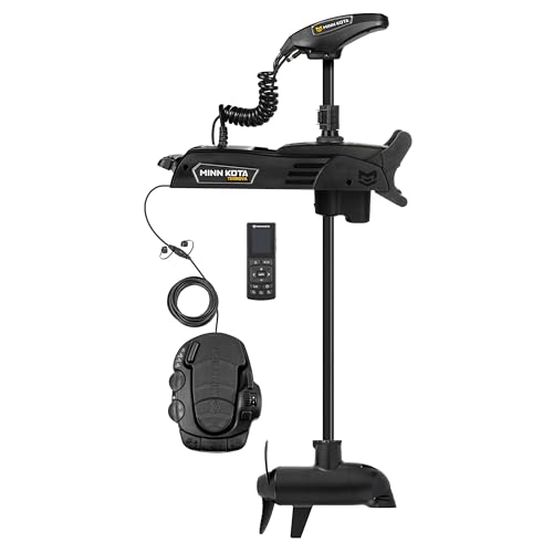 Minn Kota Terrova Quest Brushless Bow-Mount Electric Trolling Motor with Dual Spectrum Chirp Sonar, 90/115 Lb. Thrust, 45 in. Shaft, Freshwater