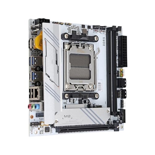 B650 Plus ITX AM5 Motherboard - DDR5 Support (Max 96GB),...