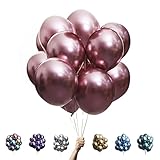 🎈Globos Cromados, Metalizados y Rosa Brillante de CALIDAD PREMIUM