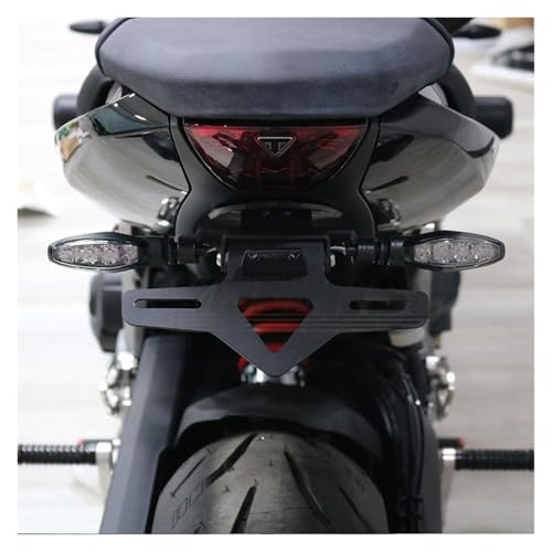Support de plaque d'immatriculation Daytona 660 finition noir mat - 5