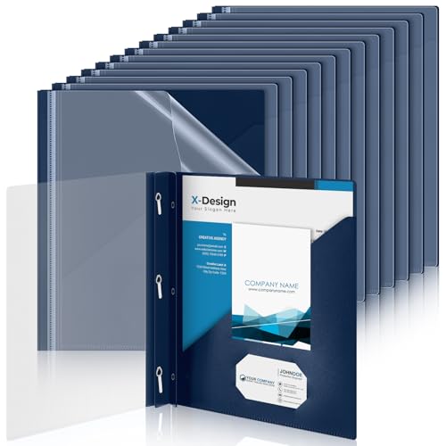 Teling 24-Pack 90-Sheet Report Covers