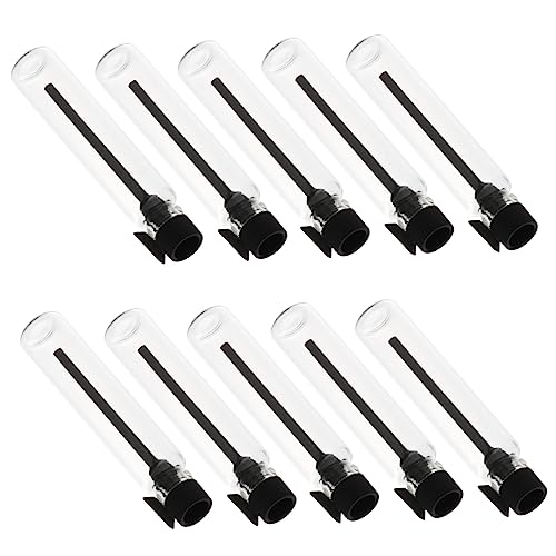 NIYANGLE 50 Piezas Frascos de Vidrio para Aceites Esenciales y Perfumes de Botellas Portátiles para y Muestras