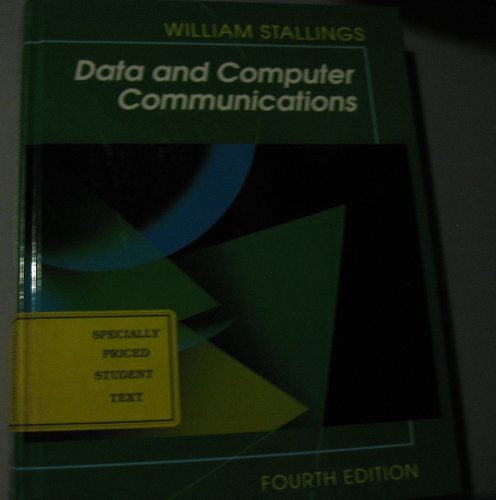 Data and Computer Communications 0024154415 Book Cover