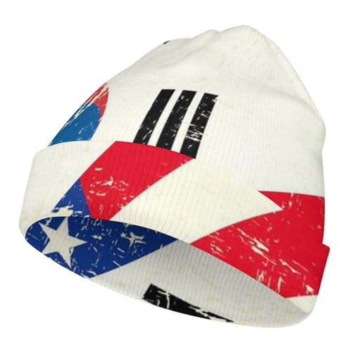 Cartoon with Bacon and EggsChildren's Warm Knitted Hat, Suitable for All Seasons and Daily Wear