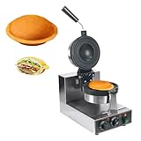 Beachtiful Máquina para Hacer Gofres Eléctrica, Máquina para Hacer Sándwiches, Helado, Brioche, Hamburguesa, Prensa Panini (Platos Antiadherentes) para Panaderías, Restaurantes