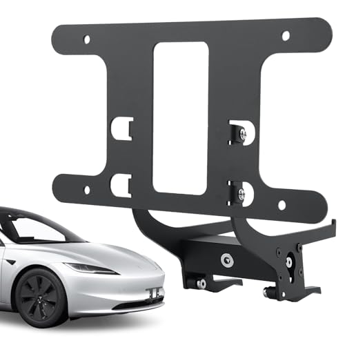 No Drill Front License Plate Holder Fit for 2024 2025 Tesla Model 3 Highland with Safety Design No Adhesives License Frame