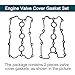 Engine Valve Cover Gasket Set Compatible with Audi A5 Quattro A6 Quattro A7 Quattro A8 Quattro Q5 Q7 S5 SQ5 S4 A5 A6 Q5 Porsche Volkswagen Touareg,Replace for 713895700 713895800