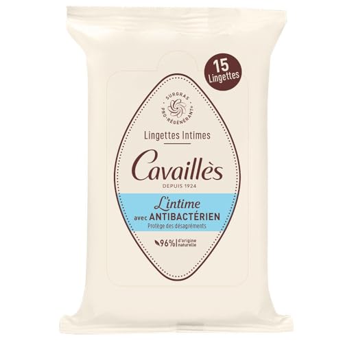 Rogé Cavaillès Intimate Wipes Antibacterial 15 Wipes