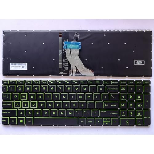 HP Pavilion 17-BY 17-CA 17-CD 17G-CR 17Q-CS 16-A 250 255 G7 TPN-C136 C135 C133 C139 W134 Q200 Q208 Q210 C141 キーボード用 US RU(Green